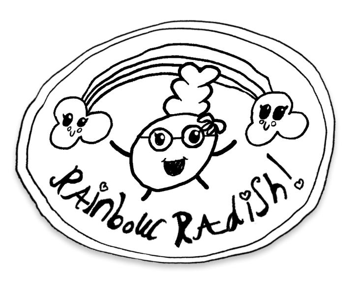 Stella & Ida's Store: Rainbow Radish!